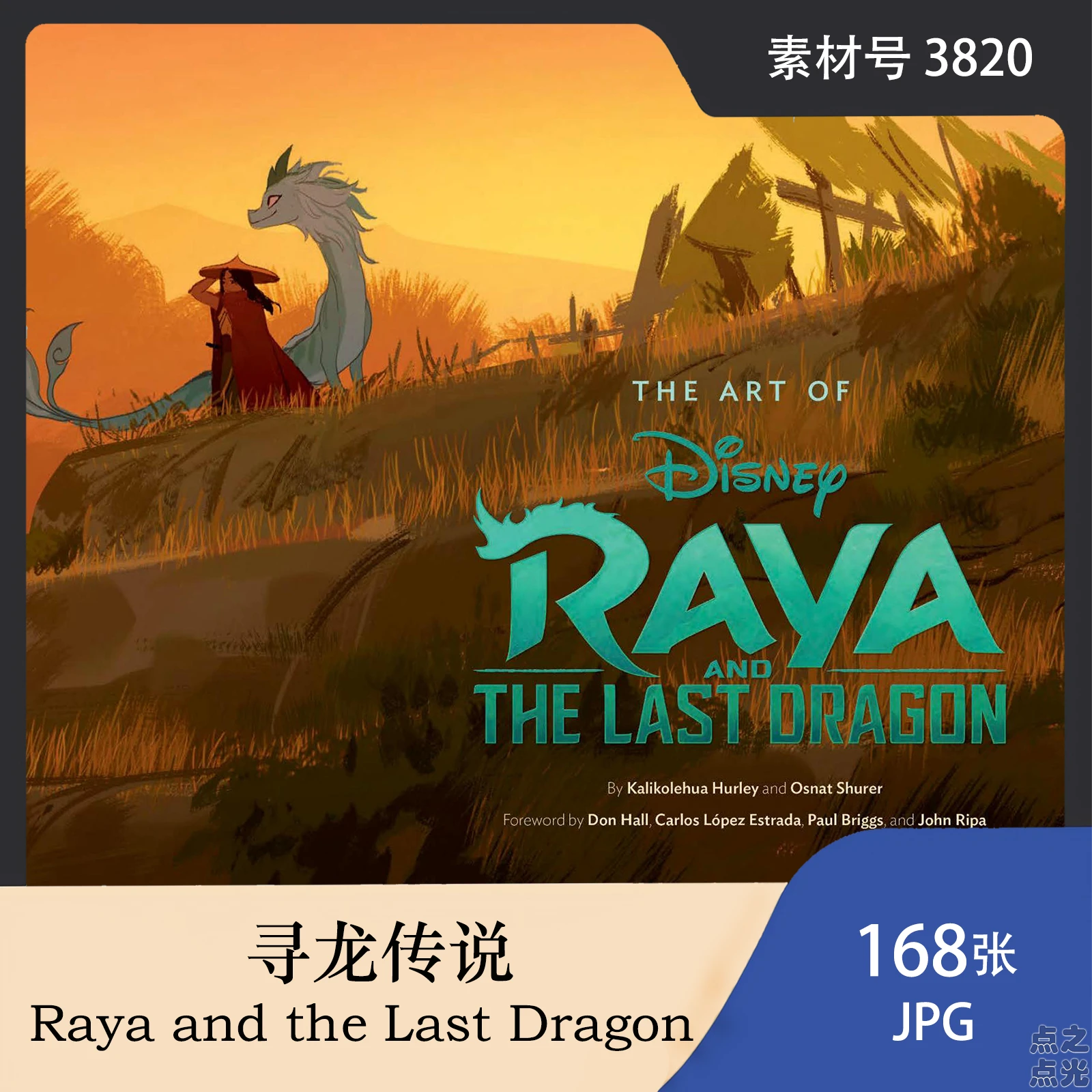 寻龙传说 Raya and the Last Dragon 美术设定画集 插画图片素材